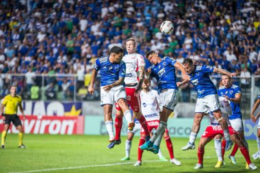 Brazilian Soccer Championship - Second Division: Cruzeiro vs Nautico. August 26, 2022, Belo Horizonte, Minas Gerais, Brazil: Soccer match between Cruzeiro and Nautico, valid for the 26th round of Brazilian Soccer Championship