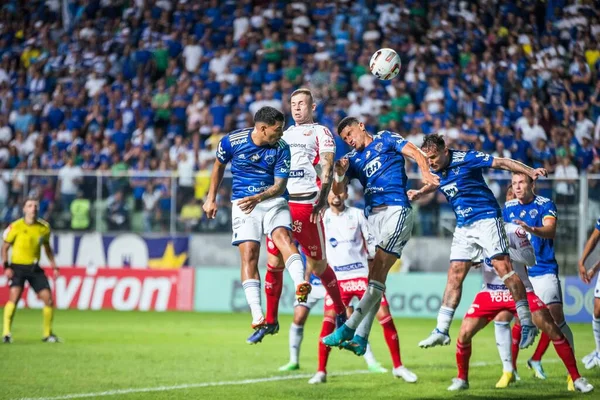 Brazilian Soccer Championship - Second Division: Cruzeiro vs Nautico. August 26, 2022, Belo Horizonte, Minas Gerais, Brazil: Soccer match between Cruzeiro and Nautico, valid for the 26th round of Brazilian Soccer Championship
