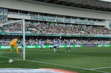 Brazilian Soccer Championship: Coritiba vs Avai. August 27, 2022, Curitiba, Parana, Brazil: Soccer match between Coritiba and Avai, valid for the 24th round of Brazilian Soccer  Championship, held at Couto Pereira stadium, in Curitiba