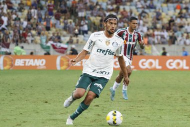 Brazilian Soccer Championship: Fluminense vs Palmeiras. August 27, 2022, Rio de Janeiro, Brazil: Soccer match between Fluminense and Palmeiras, valid for the 24th round of Brazilian Soccer Championship, held at Maracana stadium