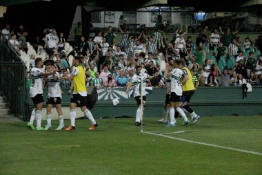 Brazilian Soccer Championship: Coritiba vs Avai. August 27, 2022, Curitiba, Parana, Brazil: Soccer match between Coritiba and Avai, valid for the 24th round of Brazilian Soccer  Championship, held at Couto Pereira stadium, in Curitiba