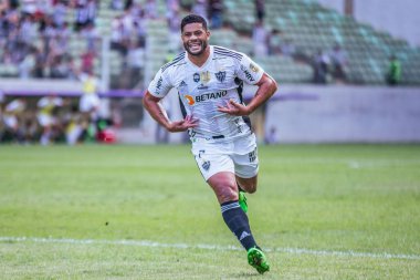 Brazilian Soccer Championship: America-MG vs Atletico-MG. August 28, 2022, Belo Horizonte, Minas Gerais, Soccer match between America-MG and Atletico-MG, valid for the 24th round of Brazilian Soccer Championship, held at Independencia stadium