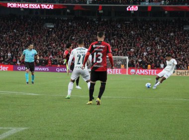 Libertadores Soccer Cup - Semifinal: Athletico Paranaense vs Palmeiras. August 30, 2022, Curitiba, Parana, Brazil: Soccer match between Athletico Paranaense and Palmeiras, valid for the Libertadores Soccer Cup - Semifinal
