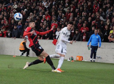 Libertadores Soccer Cup - Semifinal: Athletico Paranaense vs Palmeiras. August 30, 2022, Curitiba, Parana, Brazil: Soccer match between Athletico Paranaense and Palmeiras, valid for the Libertadores Soccer Cup - Semifinal