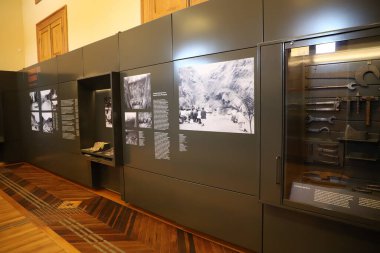 (INT) Guided Visit to the Ipiranga Museum in Sao Paulo.  September 1, 2022, Sao Paulo, Brazil: The Ipiranga Museum, in Sao Paulo, held a guided tour for the capital's press and business people, on Thursday (1), in the final phase of the restoration 