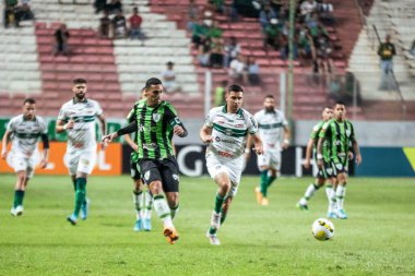 Brazilian Soccer Championship: America-MG vs Coritiba. September 3, 2022, Belo Horizonte, Minas Gerais, Brazil: Soccer match between America-MG and Coritiba, valid for the 25th round of Brazilian Soccer Championship, held at  Independencia stadium