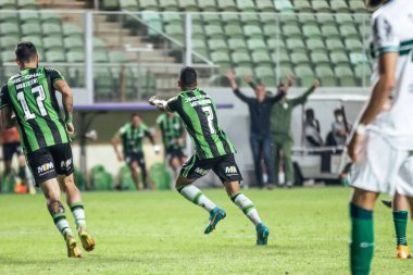 Brazilian Soccer Championship: America-MG vs Coritiba. September 3, 2022, Belo Horizonte, Minas Gerais, Brazil: Soccer match between America-MG and Coritiba, valid for the 25th round of Brazilian Soccer Championship, held at  Independencia stadium