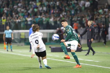 Libertadores Soccer Cup - Semifinal: Palmeiras vs Athletico Paranaense. September 6, 2022, Sao Paulo, Brazil: Soccer match between Palmeiras and Athletico Paranaense, valid for the semifinal of Libertadores Soccer Cup, held at Allianz Parque stadium