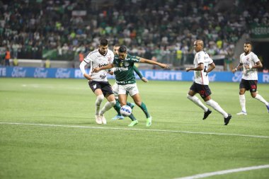 Libertadores Soccer Cup - Semifinal: Palmeiras vs Athletico Paranaense. September 6, 2022, Sao Paulo, Brazil: Soccer match between Palmeiras and Athletico Paranaense, valid for the semifinal of Libertadores Soccer Cup, held at Allianz Parque stadium