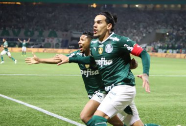 Libertadores Soccer Cup - Semifinal: Palmeiras vs Athletico Paranaense. September 6, 2022, Sao Paulo, Brazil: Soccer match between Palmeiras and Athletico Paranaense, valid for the semifinal of Libertadores Soccer Cup, held at Allianz Parque stadium