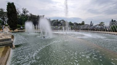 Public movement at the Ipiranga Museum during the 7th of September celebrations. September 7, 2022, Sao Paulo, Brazil: Public movement at the Ipiranga Museum, in Sao Paulo, which, even reopened after a long period of renovations