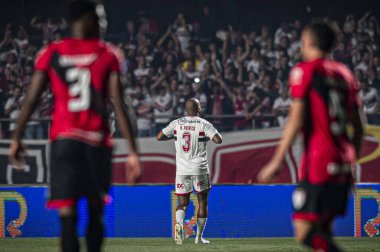 Sudamericana Soccer Cup - Semifinal: Sao Paulo vs Atletico Goianiense. September 8, 2022, Sao Paulo, Brazil: Soccer match between Sao Paulo and Atletico Goianiense, valid for the return clash of the Sudamericana Soccer Cup - Semifinal