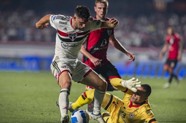 Sudamericana Soccer Cup - Semifinal: Sao Paulo vs Atletico Goianiense. September 8, 2022, Sao Paulo, Brazil: Soccer match between Sao Paulo and Atletico Goianiense, valid for the return clash of the Sudamericana Soccer Cup - Semifinal