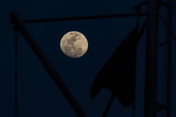 Crescent Moon Seen Sky Rio Janeiro September 2022 Rio Janeiro — Foto Stock