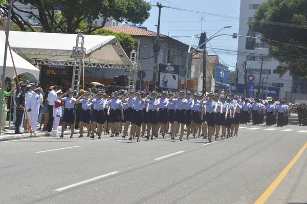 Brazilian Independence Parade Natal September 2022 Natal Rio Grande Norte — Zdjęcie stockowe