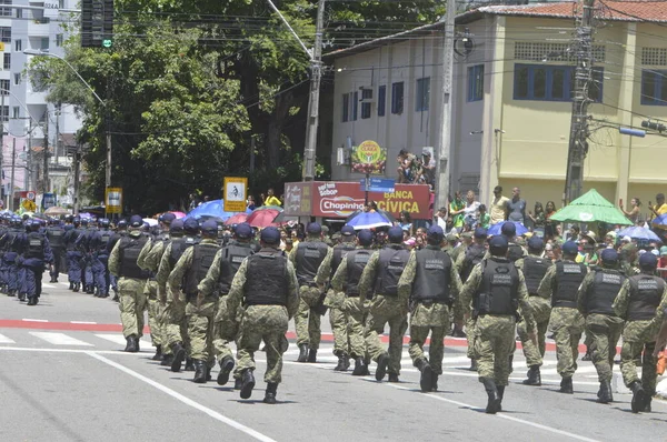 Brazilian Independence Parade Natal September 2022 Natal Rio Grande Norte — 스톡 사진