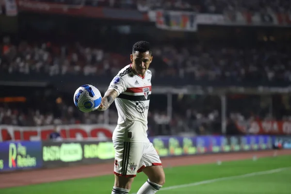 Sudamericana Soccer Cup Semifinal Sao Paulo Atletico Goianiense September 2022 — 图库照片