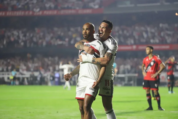Sudamericana Soccer Cup Semifinal Sao Paulo Atletico Goianiense September 2022 — 스톡 사진