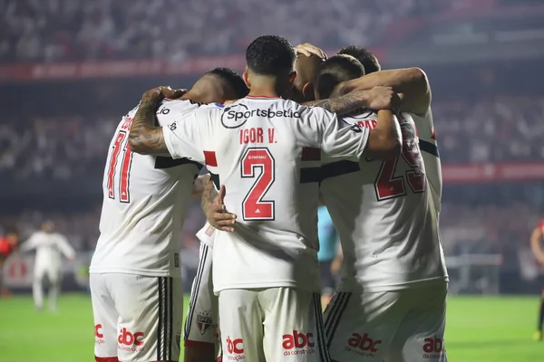 Sudamericana Soccer Cup Semifinal Sao Paulo Atletico Goianiense September 2022 — Foto Stock