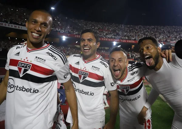 Sudamericana Soccer Cup Semifinal Sao Paulo Atletico Goianiense September 2022 — Stockfoto