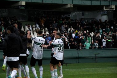 Brezilya Futbol Şampiyonası - Coritiba Atletco-GO 'ya karşı. 11 Eylül 2022, Curitiba, Parana, Brezilya: Coritiba ile Atletco-GO arasındaki futbol maçı, Brezilya Futbol Şampiyonası 'nın 26.
