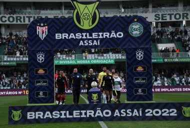 Brezilya Futbol Şampiyonası - Coritiba Atletco-GO 'ya karşı. 11 Eylül 2022, Curitiba, Parana, Brezilya: Coritiba ile Atletco-GO arasındaki futbol maçı, Brezilya Futbol Şampiyonası 'nın 26.