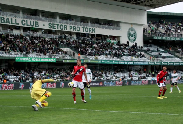 Campeonato Brasileiro Futebol Coritiba Atletco Setembro 2022 Curitiba Paraná Brasil — Fotografia de Stock