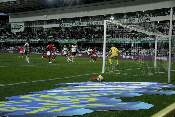 Brezilya Futbol Şampiyonası Coritiba Atletco Karşı Eylül 2022 Curitiba Parana — Stok fotoğraf