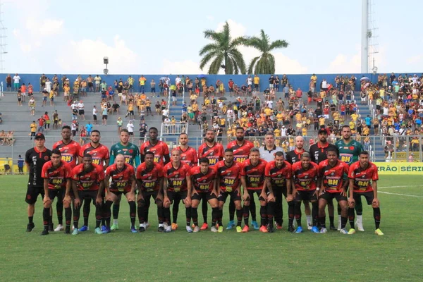 Brazilian Soccer Championship Fourth Division Amazonas Pouso Alegre September 2022 — Stock Photo, Image