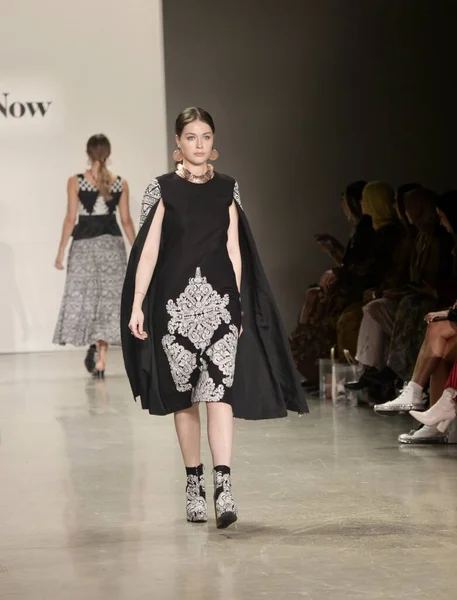 Indonésie Maintenant Nyfw Ss23 Septembre 2022 New York Usa Des — Photo