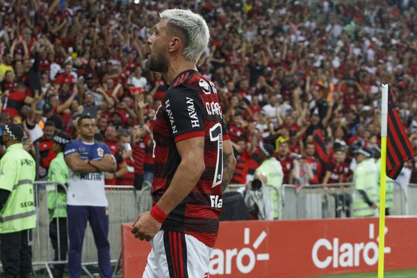 Brezilya Futbol Kupası Yarı Final Flamengo Sao Paulo Karşı Eylül — Stok fotoğraf