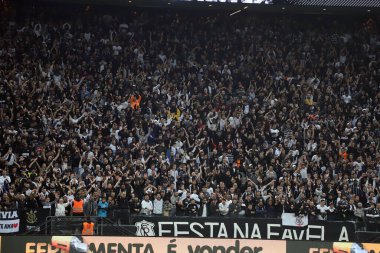 Brezilya Futbol Kupası - Yarı final: Korintliler Fluminense 'e karşı. 15 Eylül 2022, Sao Paulo, Brezilya: Korintliler ve Fluminense arasındaki futbol maçı, Sao Paulo 'daki Neo Quimica Arena' da düzenlenen Brezilya Futbol Kupası 'nın geri dönüşünde geçerli oldu.