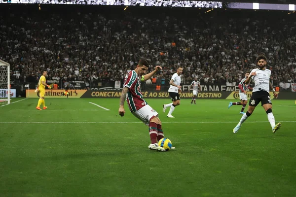 Copa Fútbol Brasil Semifinal Corinthians Fluminense Septiembre 2022 Sao Paulo —  Fotos de Stock