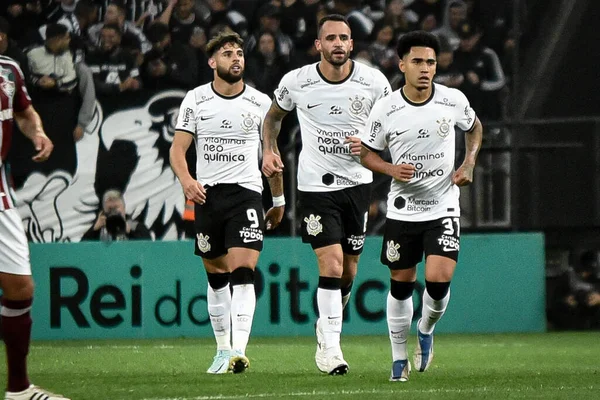 Brazylia Soccer Cup Półfinał Corinthians Fluminense Września 2022 Sao Paulo — Zdjęcie stockowe
