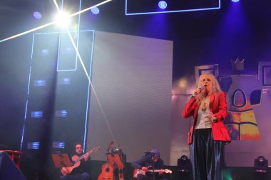 Brezilyalı şarkıcı Maria Bethania, Sao Paulo 'daki Coala Festivali' nde sahne aldı. 18 Eylül 09, 2022, Sao Paulo, Brezilya: Brezilyalı şarkıcı Maria Bethania, Latin Amerika Anıtı 'nda düzenlenen 2022 Coala Festivali' nde sahne aldı.