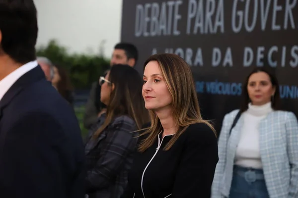 Brasilien Val Debatt Bland Sao Paulo Guvernörskandidater September 2022 Sao — Stockfoto