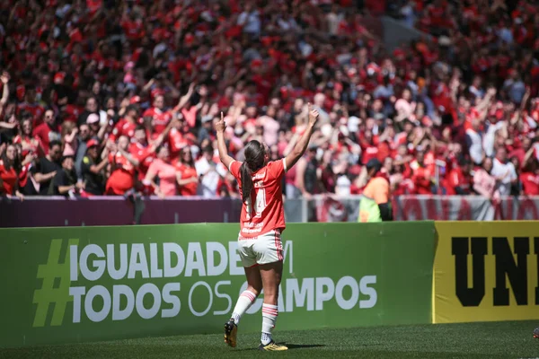 Campionato Brasiliano Calcio Femminile Finale Internacional Corinthians Settembre 2022 Porto — Foto Stock