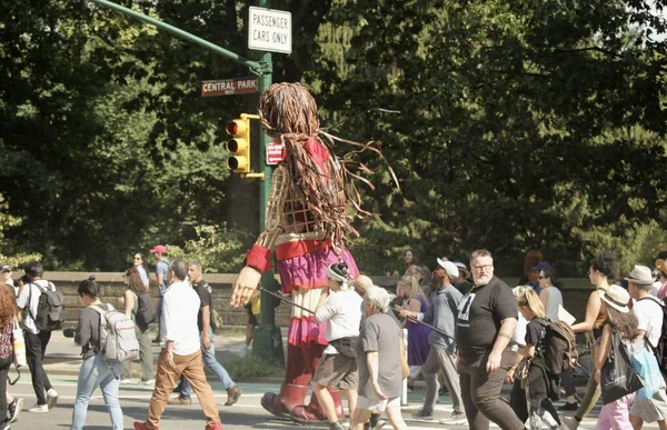 Camina Con Amal Nueva York Septiembre 2022 Nueva York Estados — Foto de Stock