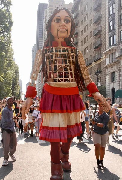 Camina Con Amal Nueva York Septiembre 2022 Nueva York Estados — Foto de Stock