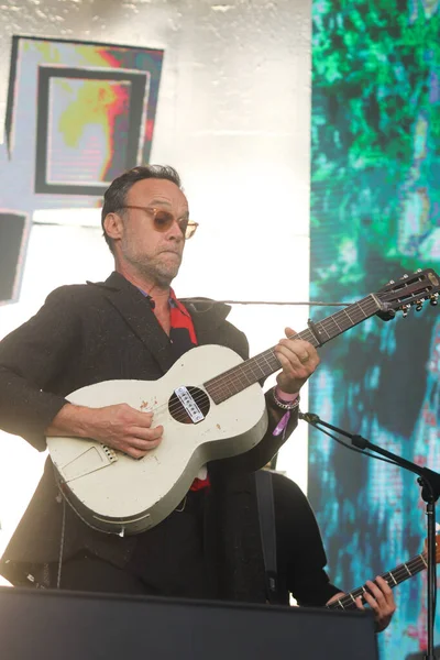 Singer Rodrigo Amarante Performs Coala Festival 2022 Held Memorial America — Stock Photo, Image