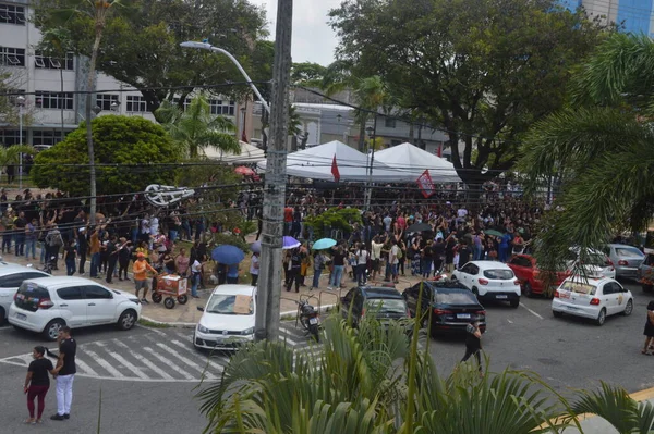 Sjuksköterskor Protesterar Mot Lönenivån Natal September 2022 Natal Rio Grande — Stockfoto