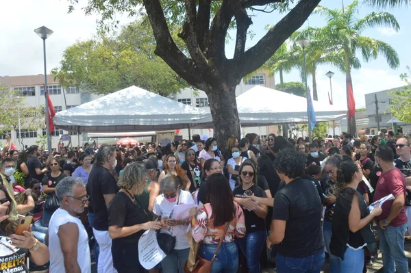 Profissionais Enfermagem Protestam Pelo Piso Salarial Natal Setembro 2022 Natal — Fotografia de Stock