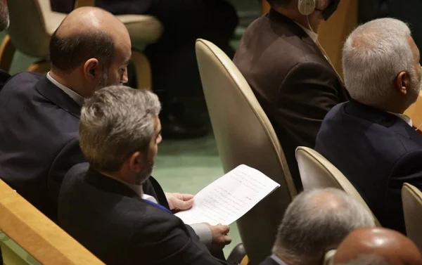 Nuovo Presidente Iraniano Seyyed Ebrahim Raisi Interviene Alla 77Esima Assemblea — Foto Stock