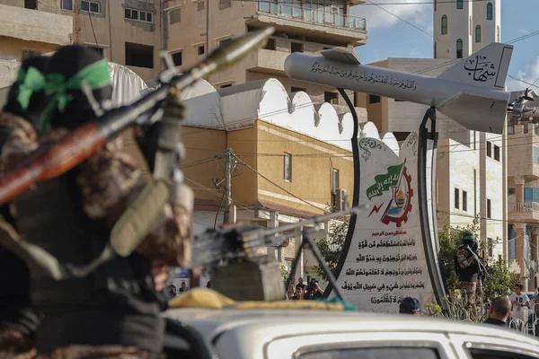 Бригады Кассам Военное Крыло Хамаса Время События Газе Сентября 2022 — стоковое фото