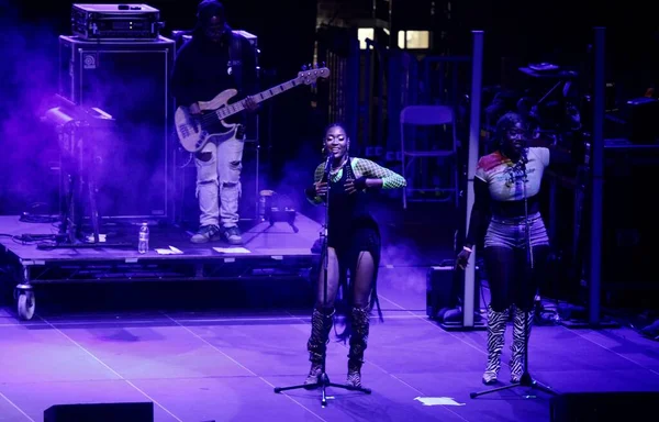 Skip Marley Esibisce Dal Vivo Alla Summer Stage Central Park — Foto Stock