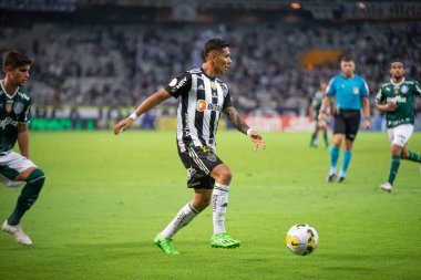 Brezilya Futbol Şampiyonası 2022: Atletico Mineiro ve Palmeiras. 28 Eylül 2022, Belo Horizonte, Minas Gerais, Brezilya: Brezilya Futbol Şampiyonası 'nın 28. turu için geçerli olan Atletico-MG ve Palmeiras arasındaki futbol maçı