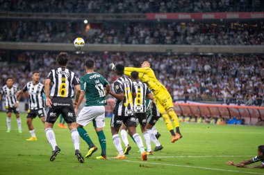 Brezilya Futbol Şampiyonası 2022: Atletico Mineiro ve Palmeiras. 28 Eylül 2022, Belo Horizonte, Minas Gerais, Brezilya: Brezilya Futbol Şampiyonası 'nın 28. turu için geçerli olan Atletico-MG ve Palmeiras arasındaki futbol maçı
