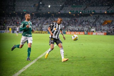 Brezilya Futbol Şampiyonası 2022: Atletico Mineiro ve Palmeiras. 28 Eylül 2022, Belo Horizonte, Minas Gerais, Brezilya: Brezilya Futbol Şampiyonası 'nın 28. turu için geçerli olan Atletico-MG ve Palmeiras arasındaki futbol maçı