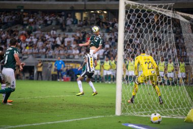 Brezilya Futbol Şampiyonası 2022: Atletico Mineiro ve Palmeiras. 28 Eylül 2022, Belo Horizonte, Minas Gerais, Brezilya: Brezilya Futbol Şampiyonası 'nın 28. turu için geçerli olan Atletico-MG ve Palmeiras arasındaki futbol maçı