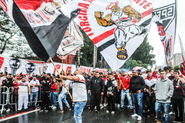 Sudamericana Soccer Cup 2022 Finále Sao Paulo Independiente Del Valle — Stock fotografie